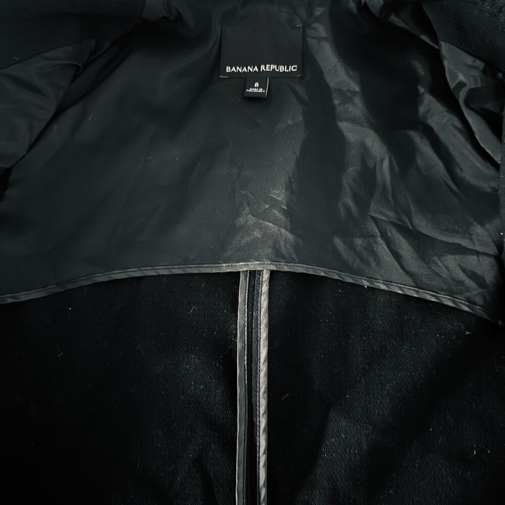 Banana Republic Long Black Vest | 8 - Picture 7 of 8